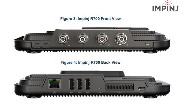 UHF-lukija Impinj R700 4-Port (ETSI) (IPJ-R700-241)