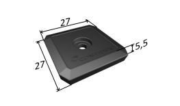 NFC-tunniste Confidex Ironside Micro taustatarralla NTAG213 | ID-laseroinnilla