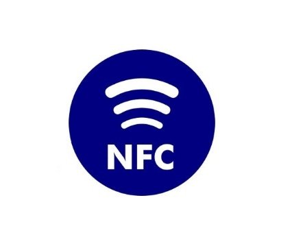 NFC-tunniste NFC-logolla NTAG213 | Sininen